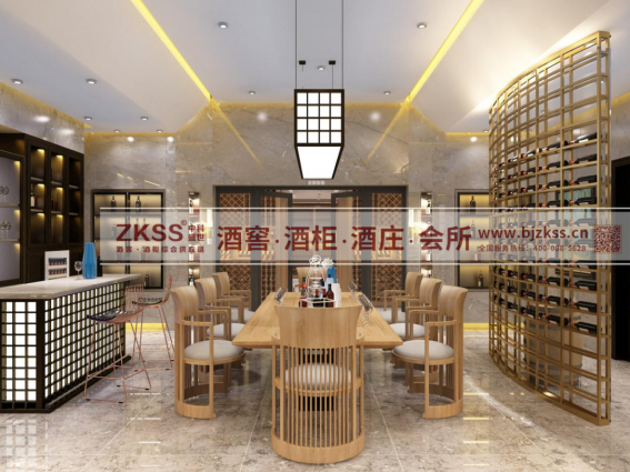 武漢現代城建集團現代?光谷世貿中心地下酒窖